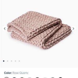 Bearaby 25lb velvet blanket